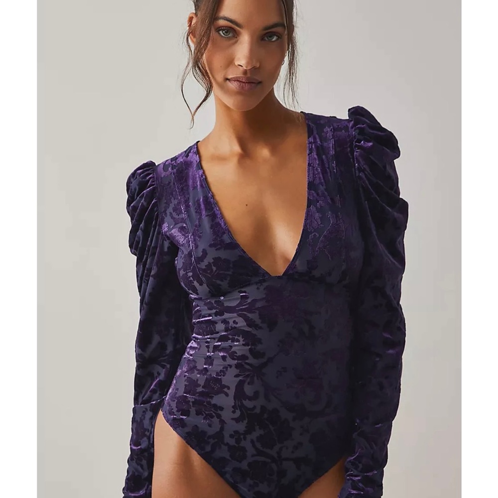 Free People | Magic Hour Bodysuit - Purple